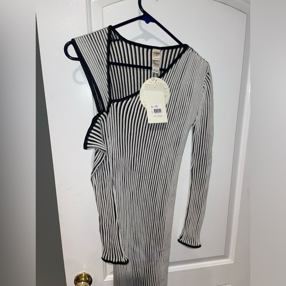 New! BAOBAB Ima Black and White Cut Out Maxi Dress 🖤 Small NWT! - Picture 9 of 16